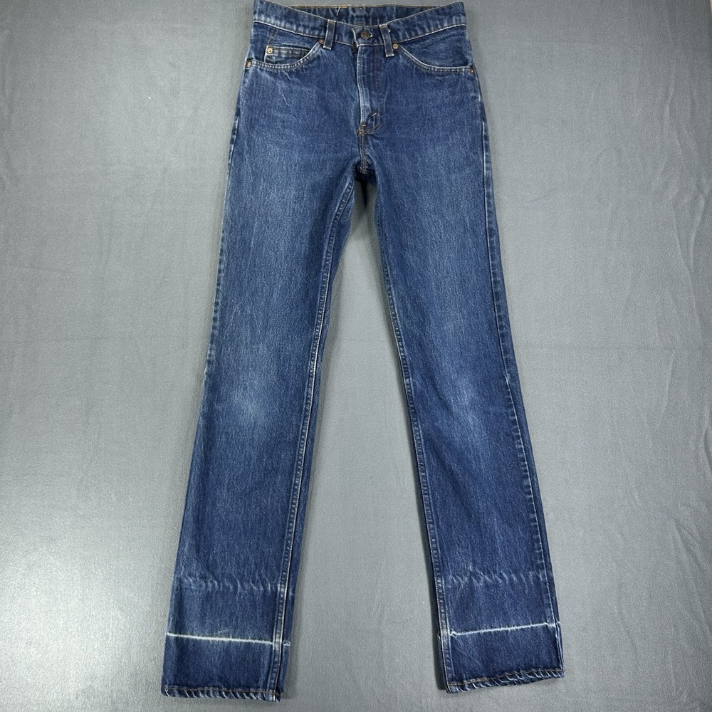 Vintage Levis Jeans Mens 30x34 (fits 29x34) Orange Tab 509 Made In USA 80s